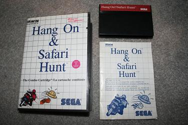 Sega Master System - Hang On & Safari Hunt (French)