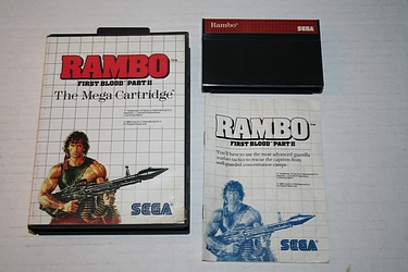 Sega Master System - Rambo: First Blood Part II