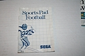 Sega Master System - Sports Pad Foodball