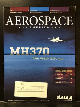 AIAA - Aerospace America - March, 2024