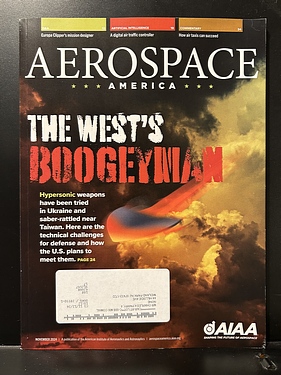AIAA - Aerospace America - November, 2024