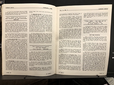Atari - Current Notes - February, 1986