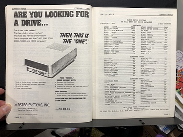 Atari - Current Notes - February, 1986