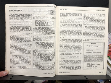 Atari - Current Notes - February, 1986