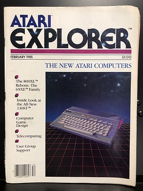 Atari - Explorer - February, 1985