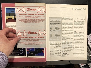 Atari - Explorer - April/May, 1985