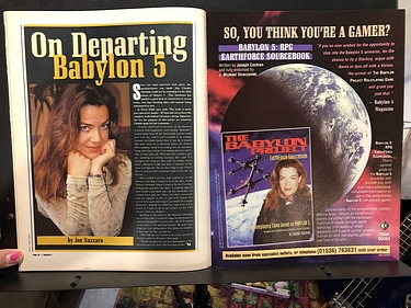 Babylon 5 Magazine - November/December, 1997