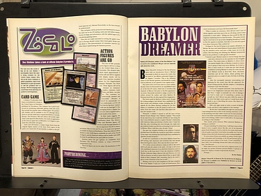 Babylon 5 Magazine - November/December, 1997