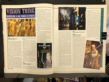Babylon 5 Magazine - November/December, 1997