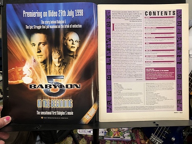 Babylon 5 Magazine - August/September, 1998