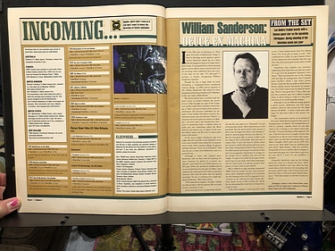 Babylon 5 Magazine - August/September, 1998