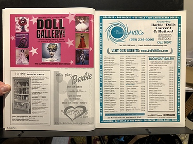 Barbie Bazaar Magazine - March/April, 2001