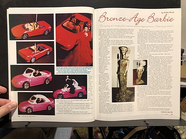 Barbie Bazaar Magazine - March/April, 2001