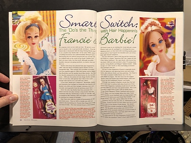 Barbie Bazaar Magazine - March/April, 2001