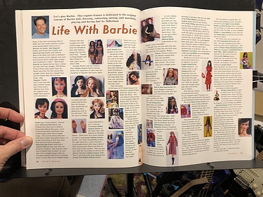 Barbie Bazaar Magazine - March/April, 2001