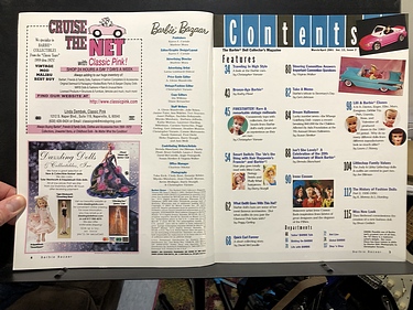 Barbie Bazaar Magazine - March/April, 2001