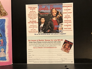 Barbie Bazaar Magazine - March/April, 2001