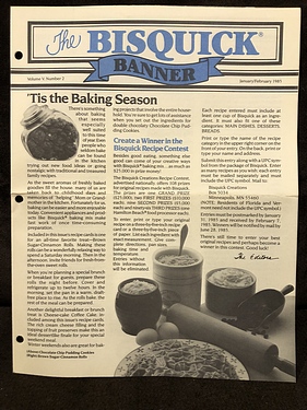 The Bisquick Banner - January/February, 1985