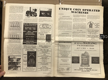 Coin Drop International - November/December, 1998