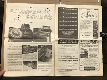 Coin Drop International - November/December, 1998