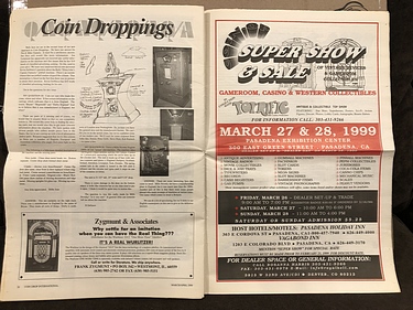 Coin Drop International - March/April, 1999