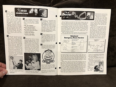 Cabbage Patch Kids - Limited Edition Newsletter - April, 1993
