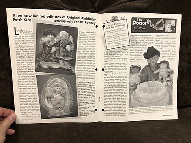 Cabbage Patch Kids - Limited Edition Newsletter - August, 1993