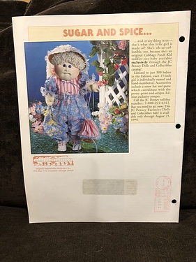 Cabbage Patch Kids - Limited Edition Newsletter - April / May, 1994