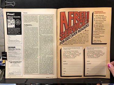 Discover Magazine - May, 1981