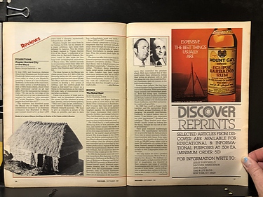 Discover Magazine - September, 1981