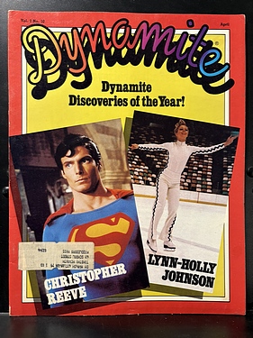Dynamite Discoveries of the Year! Christopher Reeve And Lynn-Holly Johnson, April, 1979