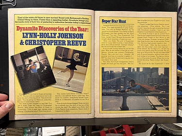 Dynamite Discoveries of the Year! Christopher Reeve And Lynn-Holly Johnson, April, 1979