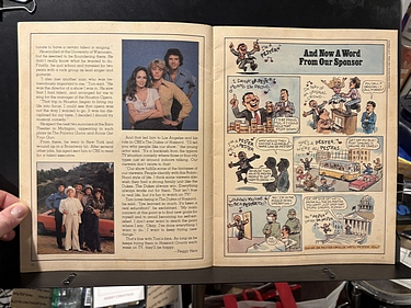 Meet Tom Wopat of The Dukes of Hazzard!, January, 1981