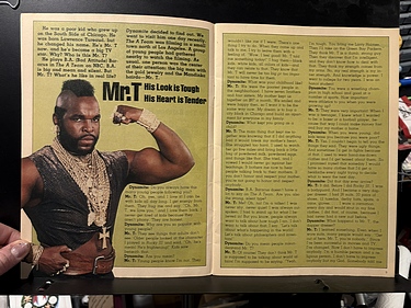 Meet 'Mr. T': His Look Is Tough - His Heart Is Tender, January, 1984