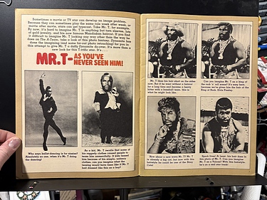 Mr. T - As You've Never Seen Him!, April, 1984