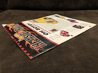 Hot Wheels: The Inside Track Newsletter - Issue 01, 1997