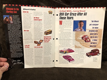 Hot Wheels: The Inside Track Newsletter - Issue 01, 1997