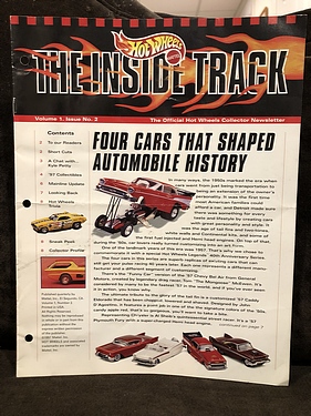Hot Wheels: The Inside Track Newsletter - Issue 02, 1997