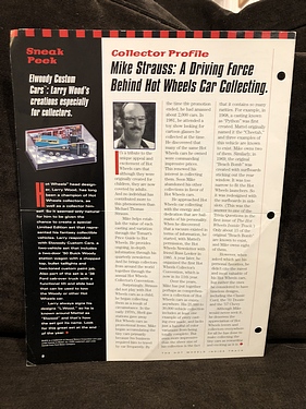 Hot Wheels: The Inside Track Newsletter - Issue 03, 1997