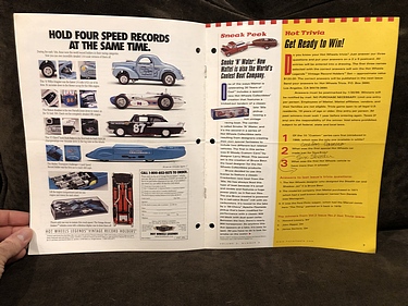 Hot Wheels: The Inside Track Newsletter - Issue 03, 1998