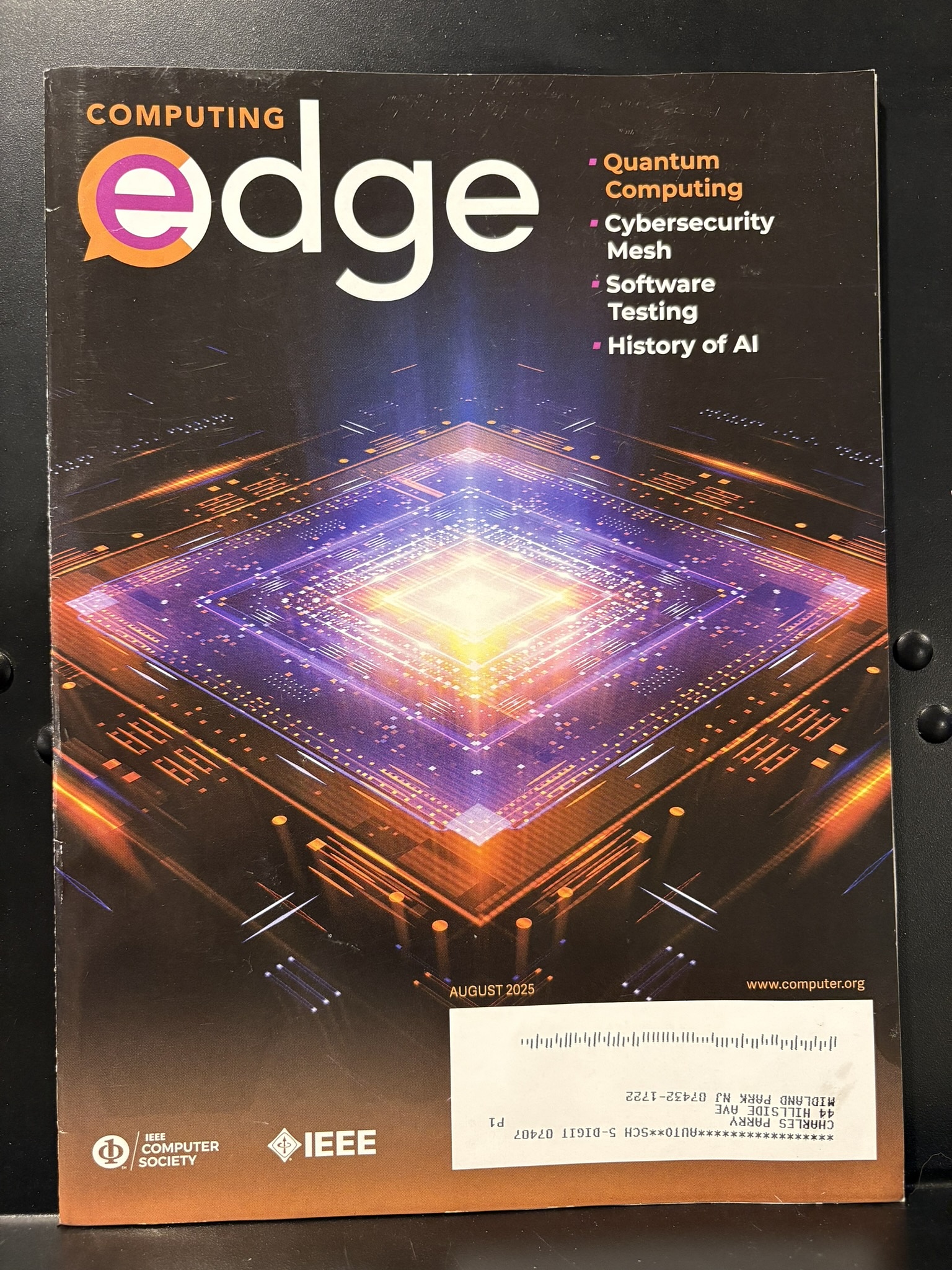 IEEE ComputingEdge - August, 2025 - Parry Game Preserve