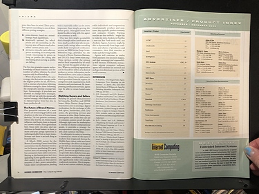 IEEE Internet Computing - November/December, 2000
