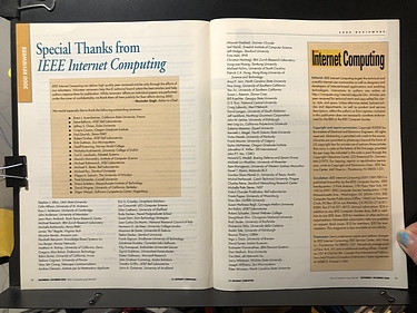 IEEE Internet Computing - November/December, 2000