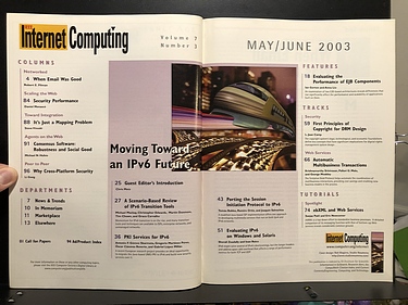 IEEE Internet Computing - May/June, 2003