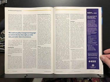 IEEE Internet Computing - May/June, 2004