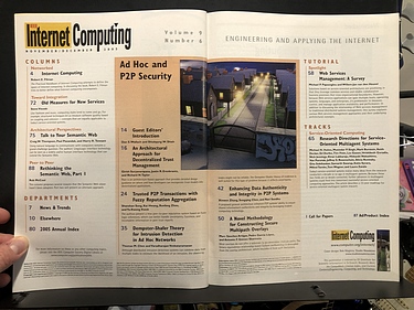 IEEE Internet Computing - November/December, 2005