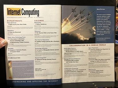 IEEE Internet Computing - November/December, 2006