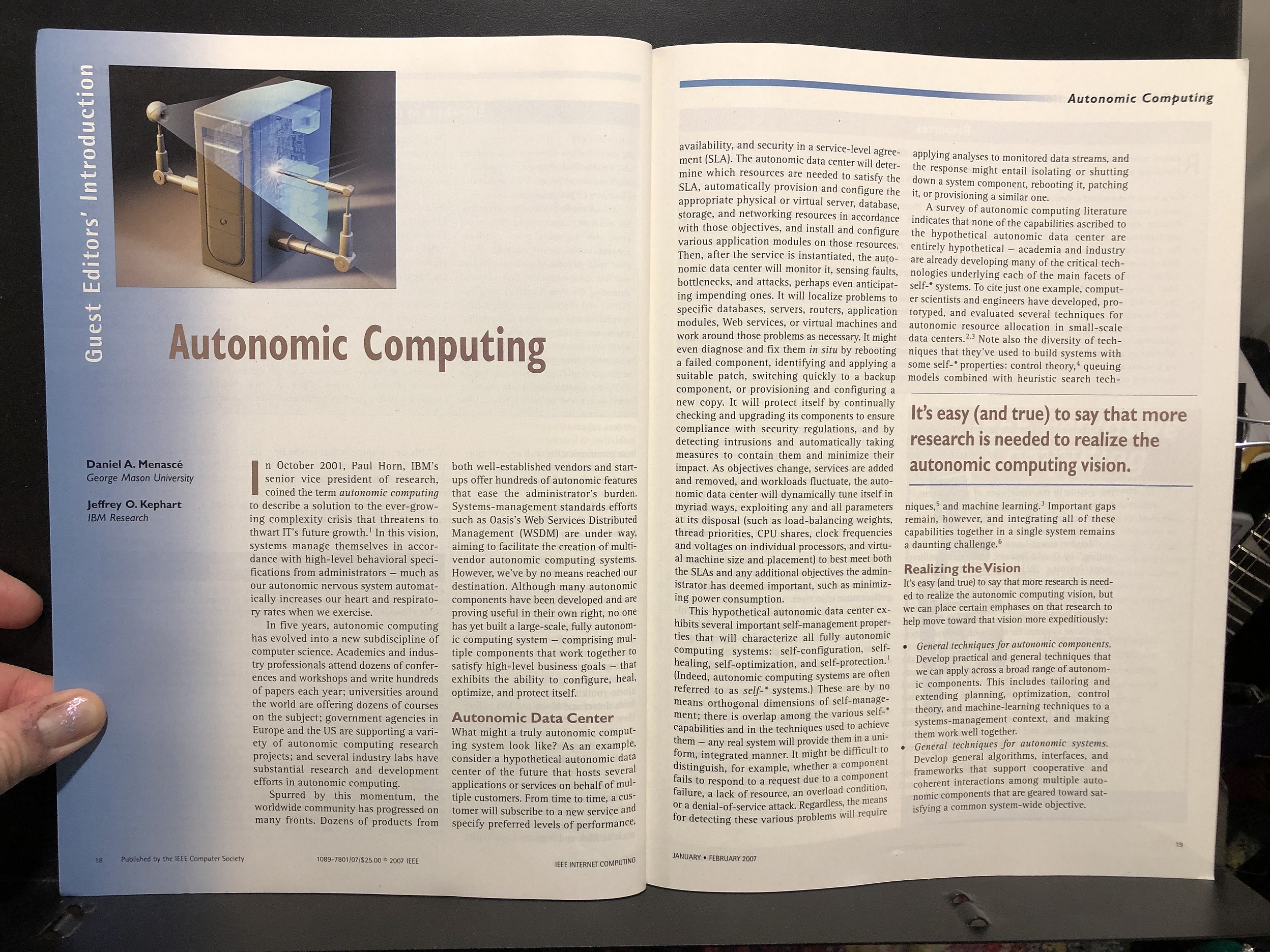 IEEE Internet Computing - January/February, 2007 - Parry Game Preserve