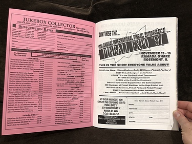Jukebox Collector - October, 1997