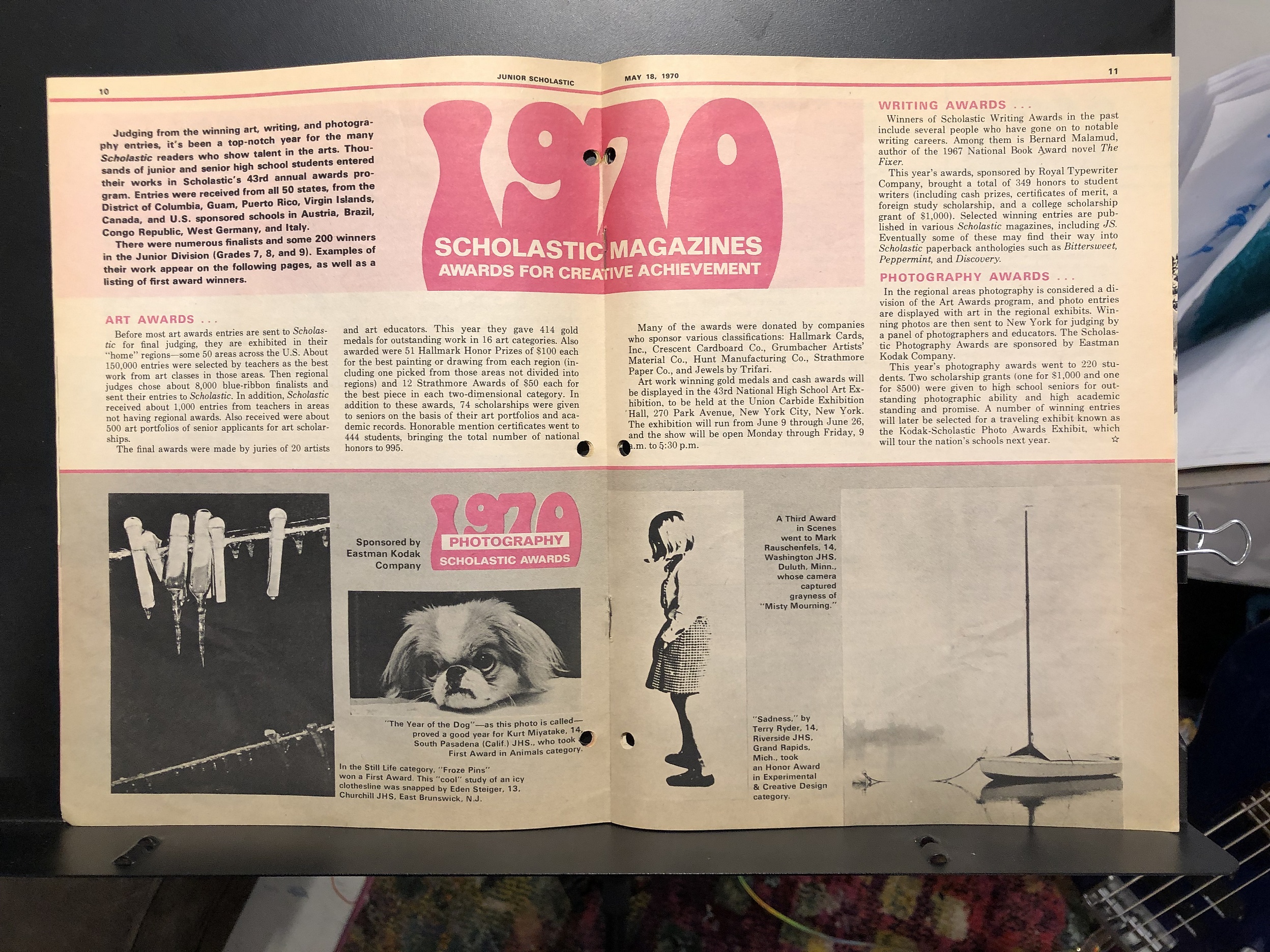 Junior Scholastic May 05, 1970 Parry Game Preserve